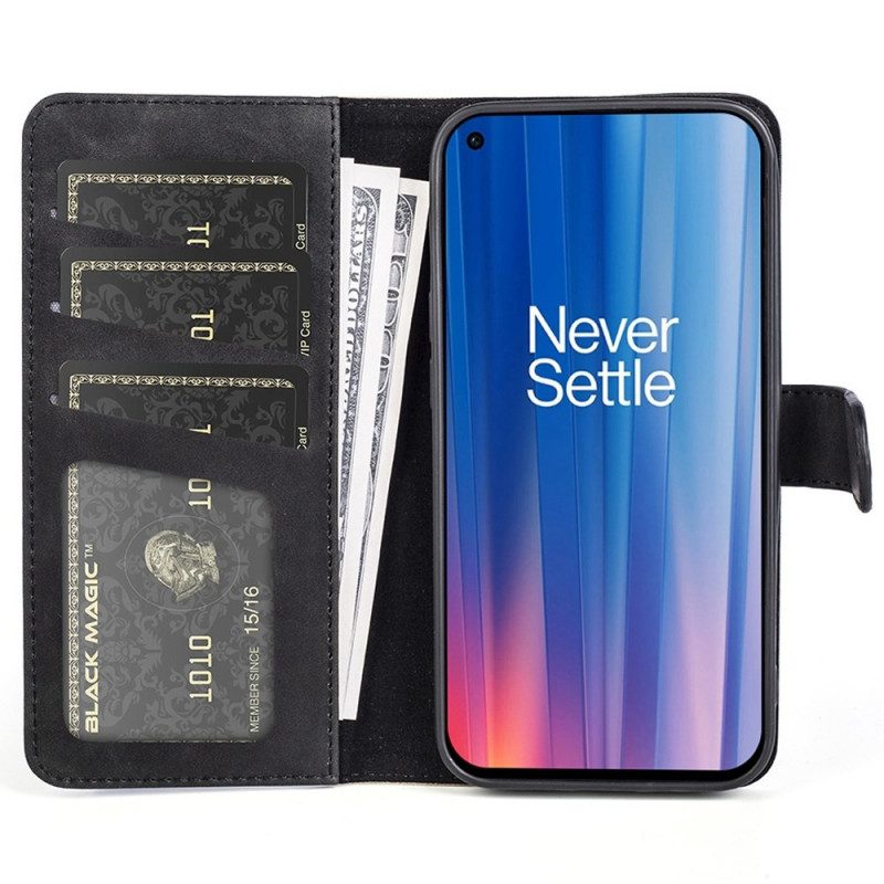 Custodia in pelle OnePlus Nord CE 2 5G Ecopelle Bicolore