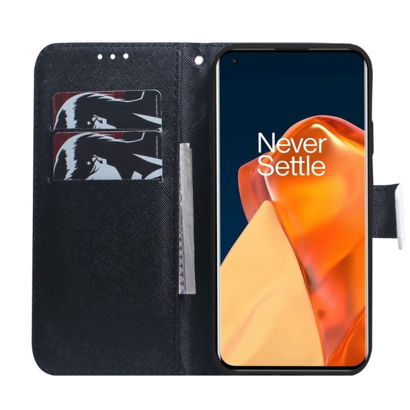 Custodia in pelle OnePlus Nord CE 2 5G Futuro Lupo