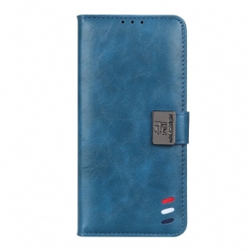 Custodia in pelle OnePlus Nord CE 2 5G Kazneh Tricolore