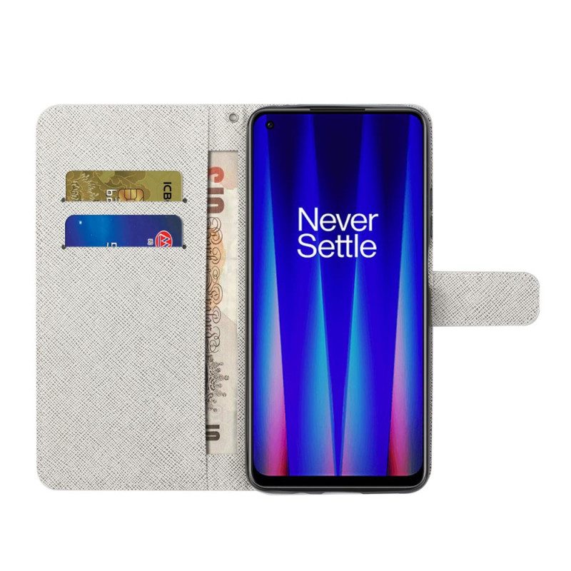 Custodia in pelle OnePlus Nord CE 2 5G Libellule