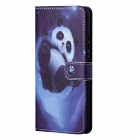 Custodia in pelle OnePlus Nord CE 2 5G Panda Notturno