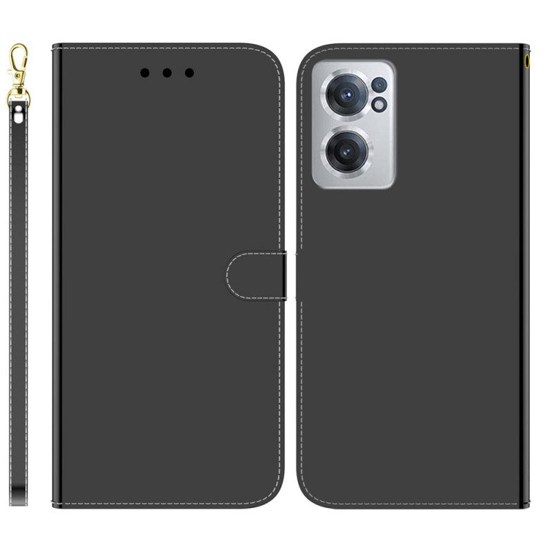 Folio Cover OnePlus Nord CE 2 5G Cinturino In Ecopelle