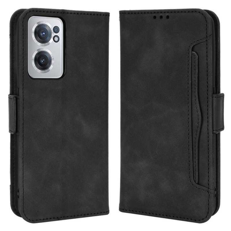 Folio Cover OnePlus Nord CE 2 5G Custodia in pelle Raso Immacolato