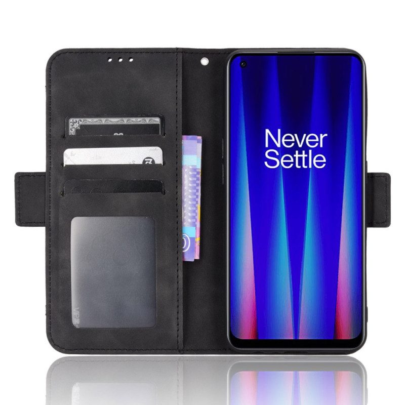 Folio Cover OnePlus Nord CE 2 5G Custodia in pelle Raso Immacolato