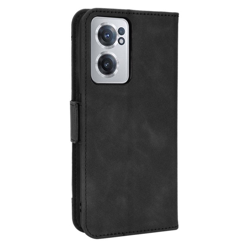 Folio Cover OnePlus Nord CE 2 5G Custodia in pelle Raso Immacolato