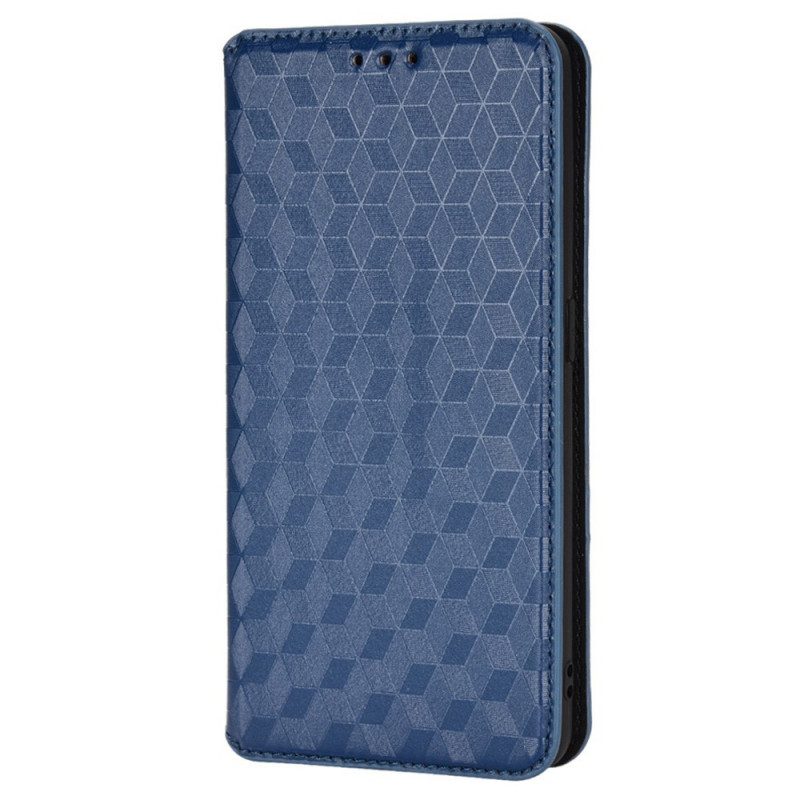 Folio Cover OnePlus Nord CE 2 5G Custodia in pelle Scacchiera