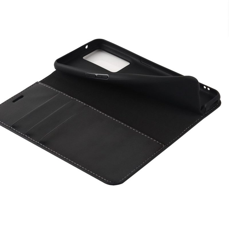 Folio Cover OnePlus Nord CE 2 5G Custodia in pelle Pelle Vera