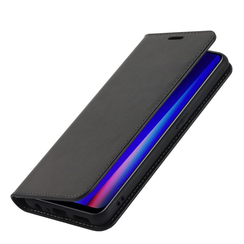 Folio Cover OnePlus Nord CE 2 5G Custodia in pelle Pelle Vera