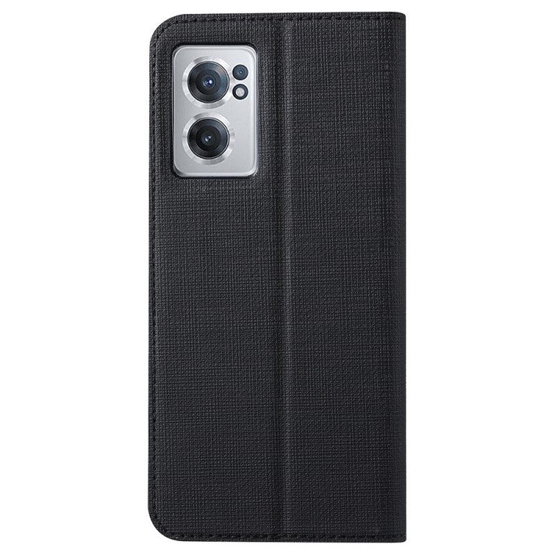 Folio Cover OnePlus Nord CE 2 5G Custodia in pelle Vili Dmx