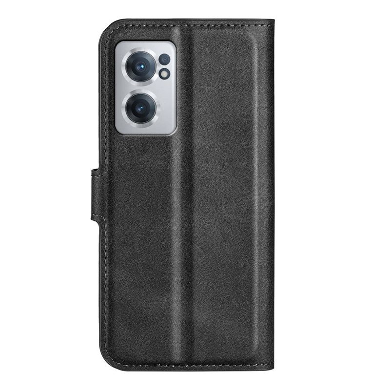 Folio Cover OnePlus Nord CE 2 5G Ecopelle Conciata