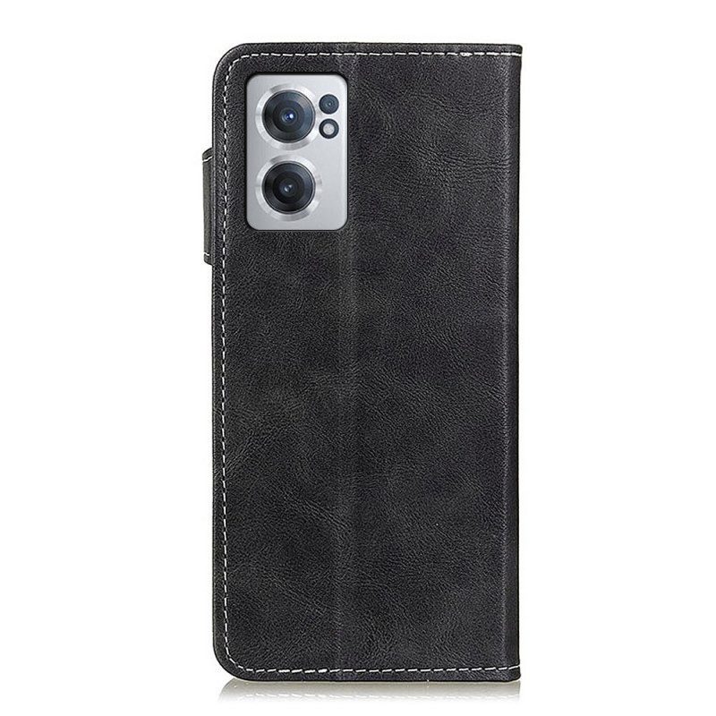 Folio Cover OnePlus Nord CE 2 5G Ecopelle In S