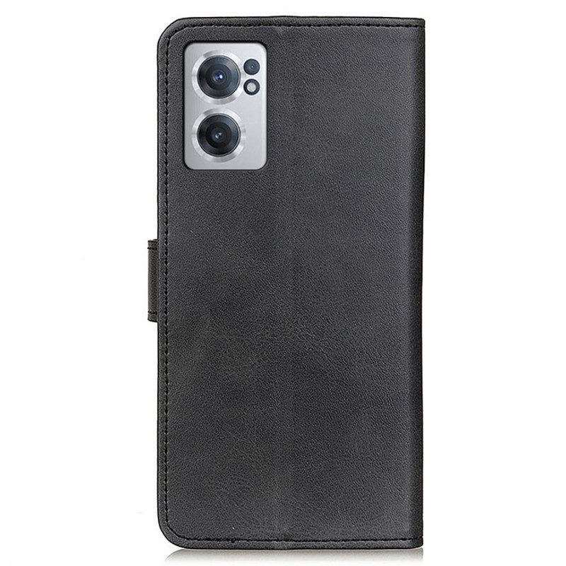 Folio Cover OnePlus Nord CE 2 5G Ecopelle Testurizzata