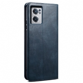 Folio Cover OnePlus Nord CE 2 5G Effetto Pelle