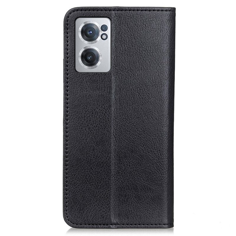 Folio Cover OnePlus Nord CE 2 5G Pelle Tradizionale