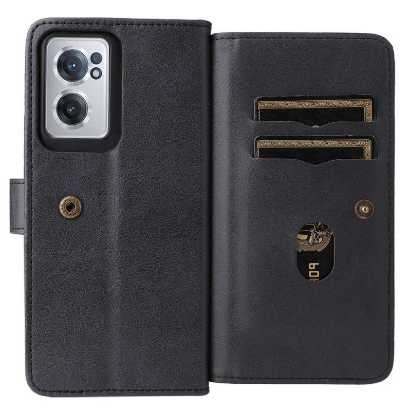 Folio Cover OnePlus Nord CE 2 5G Portafoglio Portafoglio