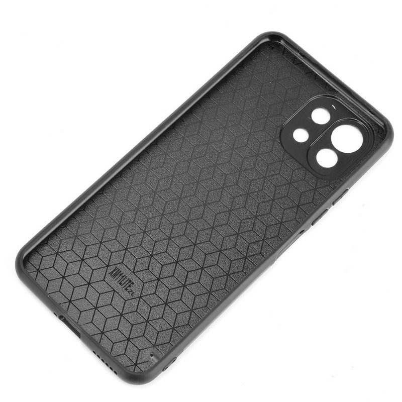 Cover Xiaomi Mi 11 Lite 4G / 5G / 5G NE Effetto Pelle Couture