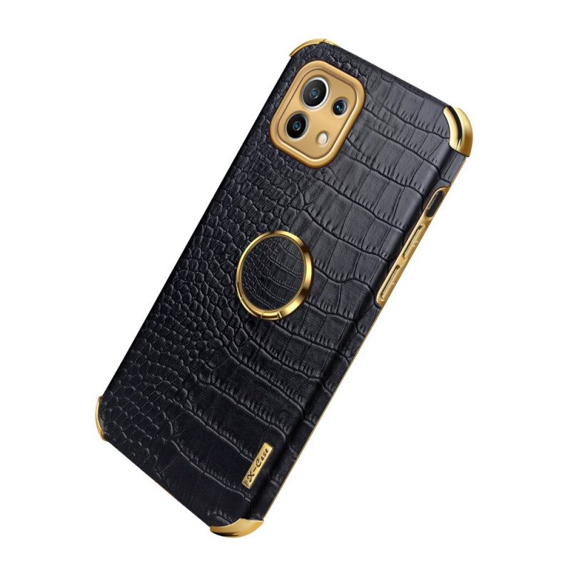 Cover Xiaomi Mi 11 Lite 4G / 5G / 5G NE Effetto Pelle Di Coccodrillo