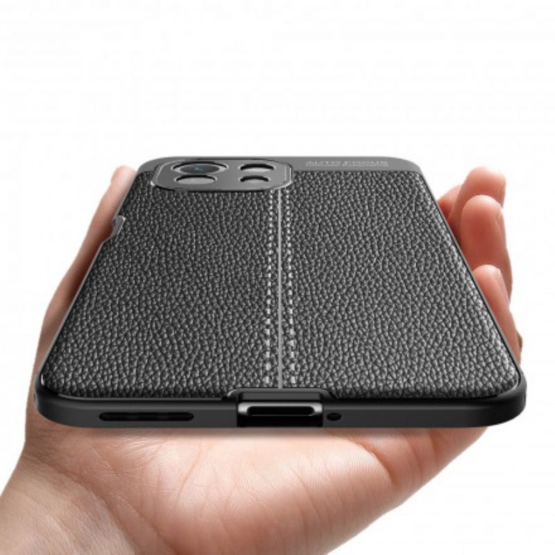 Cover Xiaomi Mi 11 Lite 4G / 5G / 5G NE Linea Litchi Double Effetto Pelle