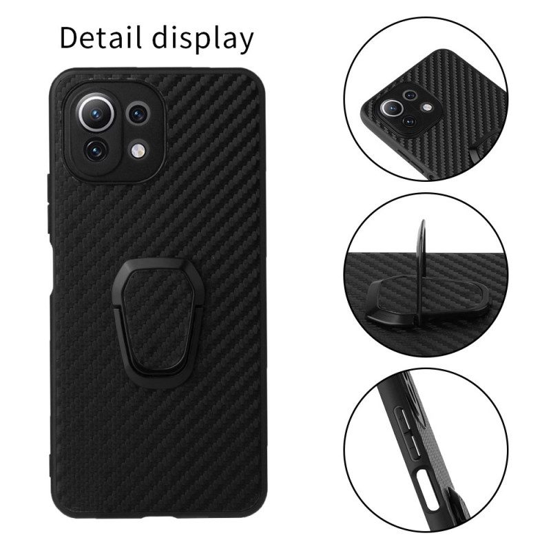 Cover Xiaomi Mi 11 Lite 4G / 5G / 5G NE Porta Anelli Stile Serpente