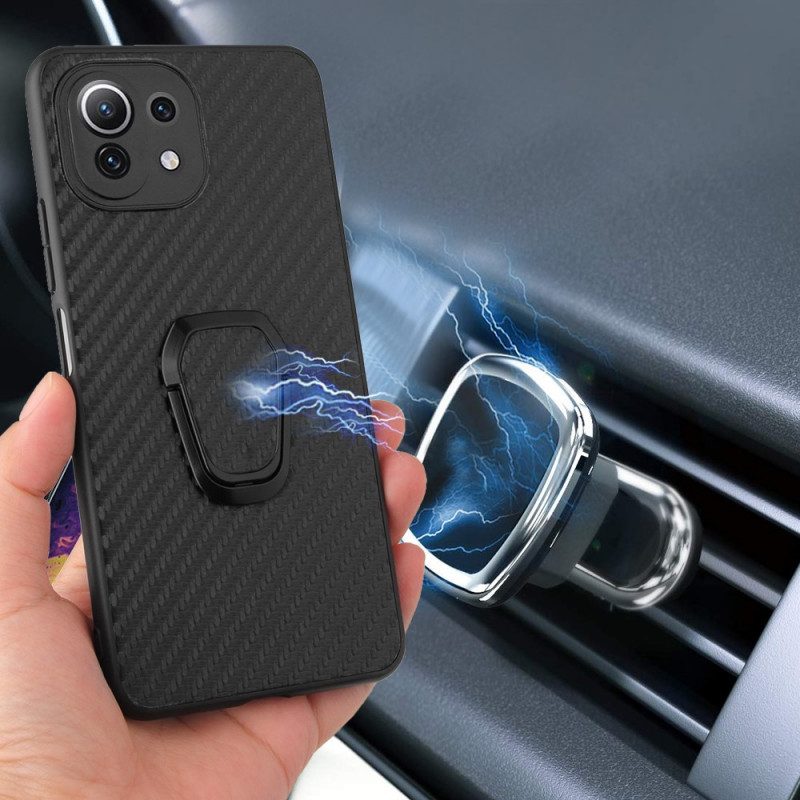 Cover Xiaomi Mi 11 Lite 4G / 5G / 5G NE Porta Anelli Stile Serpente