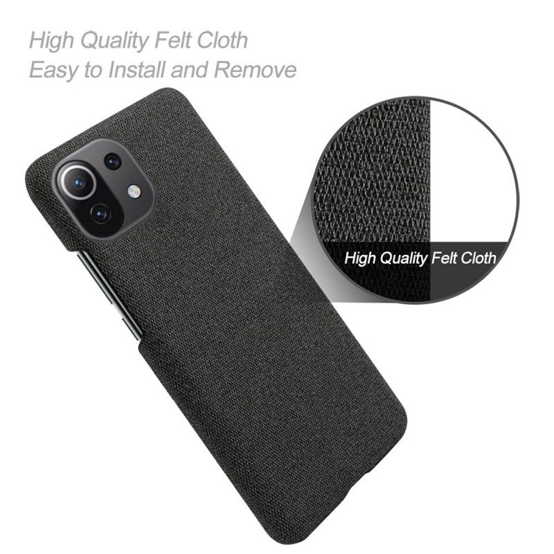 Cover Xiaomi Mi 11 Lite 4G / 5G / 5G NE Tessuto Ksq Chic