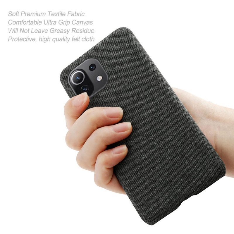 Cover Xiaomi Mi 11 Lite 4G / 5G / 5G NE Tessuto Ksq Chic