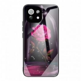 Cover Xiaomi Mi 11 Lite 4G / 5G / 5G NE Vetro Temperato Rosa Magico