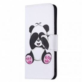 Custodia in pelle Xiaomi Mi 11 Lite 4G / 5G / 5G NE Divertimento Panda