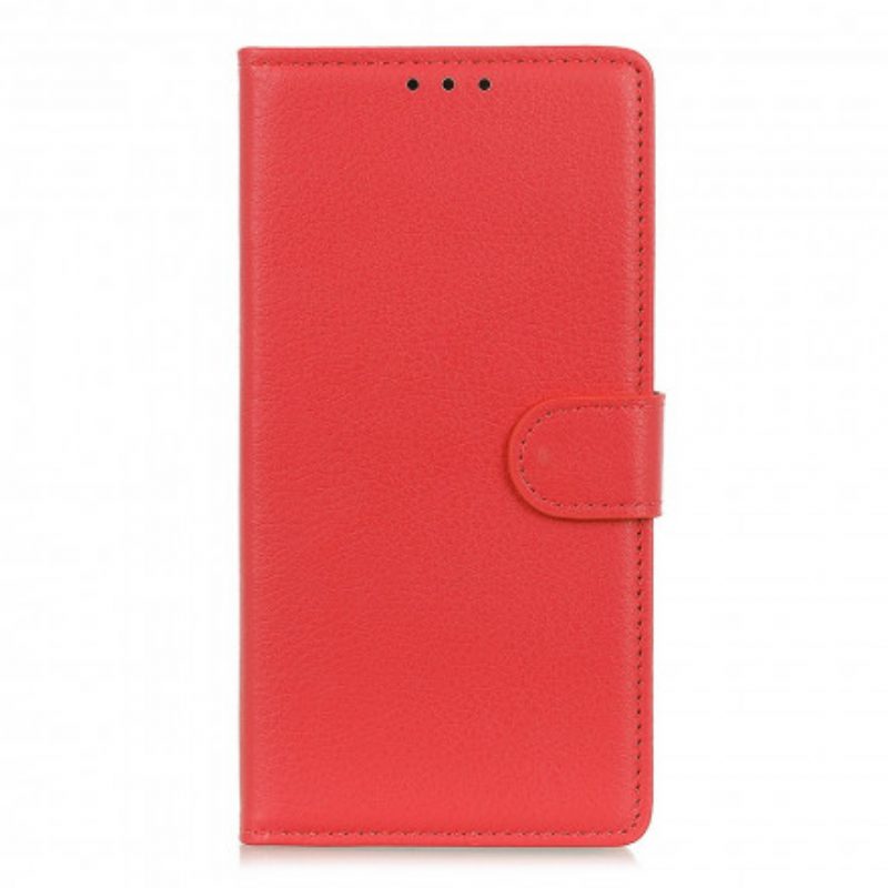 Custodia in pelle Xiaomi Mi 11 Lite 4G / 5G / 5G NE Ecopelle Tradizionale Litchi