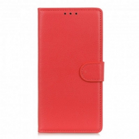 Custodia in pelle Xiaomi Mi 11 Lite 4G / 5G / 5G NE Ecopelle Tradizionale Litchi