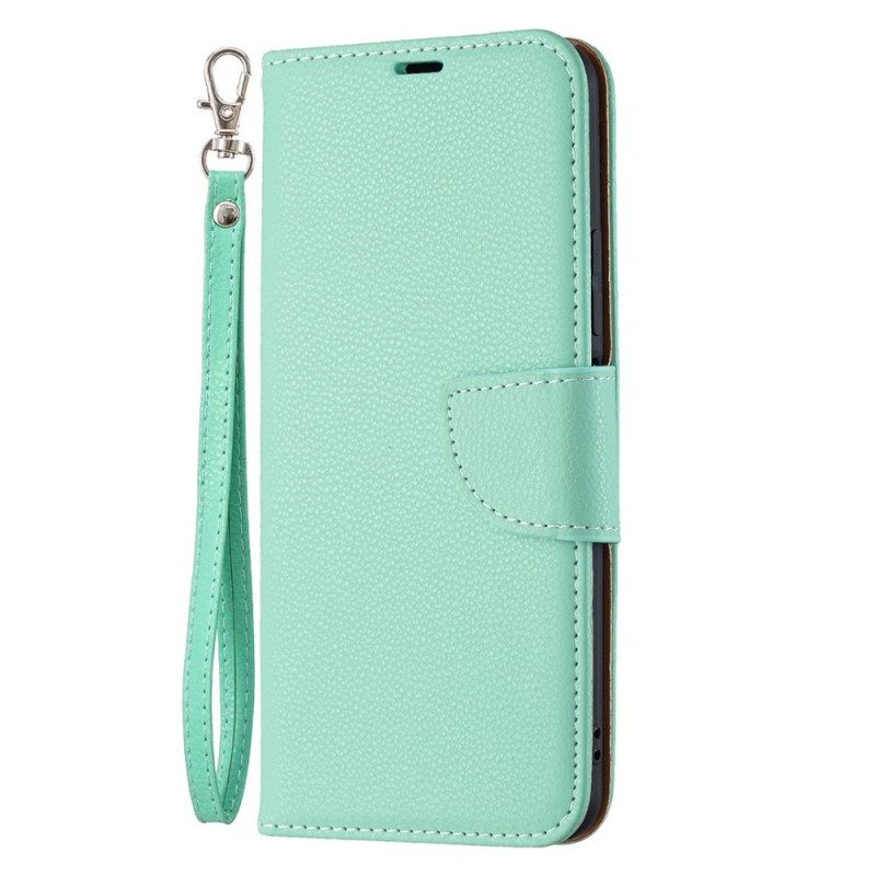 Custodia in pelle Xiaomi Mi 11 Lite 4G / 5G / 5G NE Folio Cover Litchi Rabat Obliquo