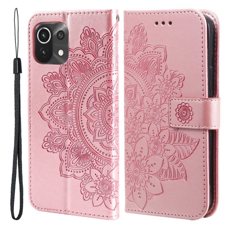 Custodia in pelle Xiaomi Mi 11 Lite 4G / 5G / 5G NE Mandala