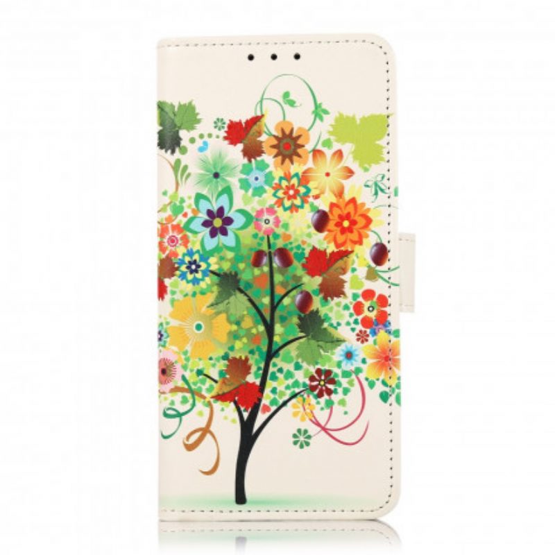 Folio Cover Xiaomi Mi 11 Lite 4G / 5G / 5G NE Albero In Fiore