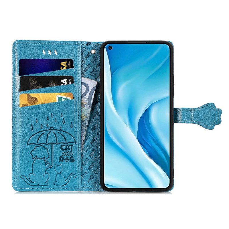 Folio Cover Xiaomi Mi 11 Lite 4G / 5G / 5G NE Animali Animati