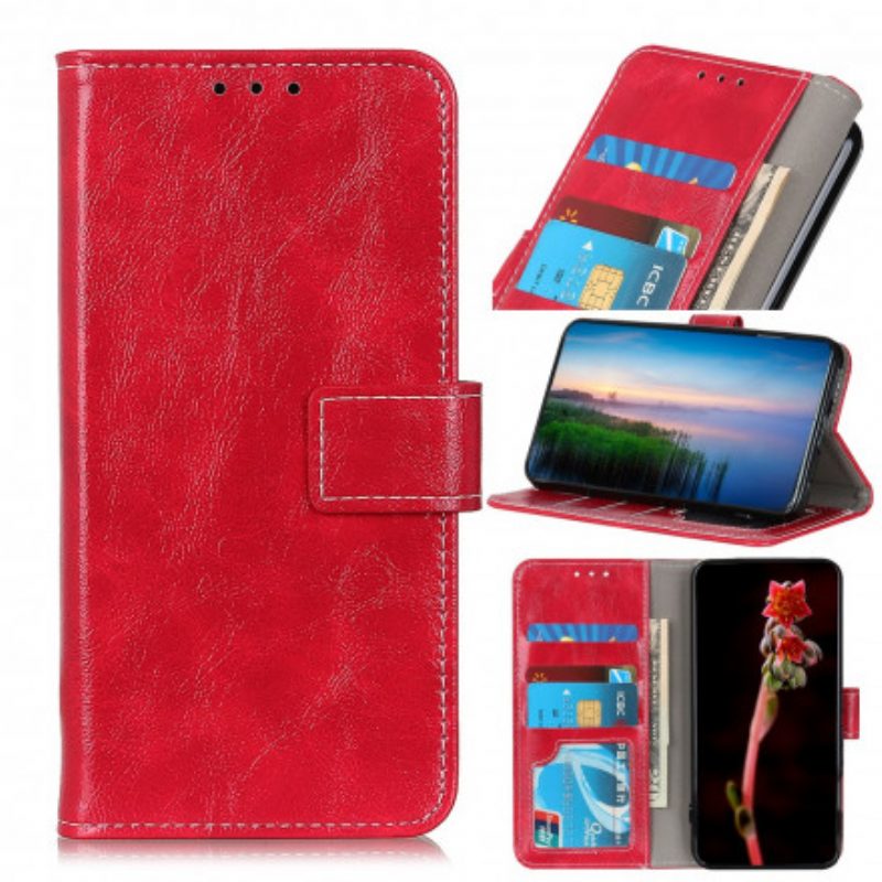 Folio Cover Xiaomi Mi 11 Lite 4G / 5G / 5G NE Cuciture Lucide E Visibili