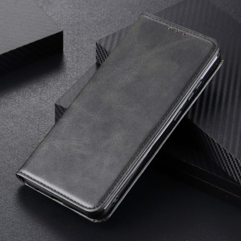 Folio Cover Xiaomi Mi 11 Lite 4G / 5G / 5G NE Custodia in pelle Cuoio Spaccato