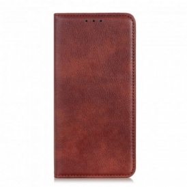 Folio Cover Xiaomi Mi 11 Lite 4G / 5G / 5G NE Custodia in pelle Eleganza Split Litchi Leather