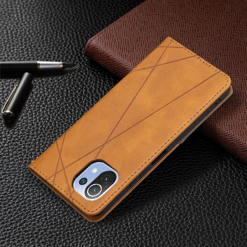 Folio Cover Xiaomi Mi 11 Lite 4G / 5G / 5G NE Custodia in pelle Stile D'artista