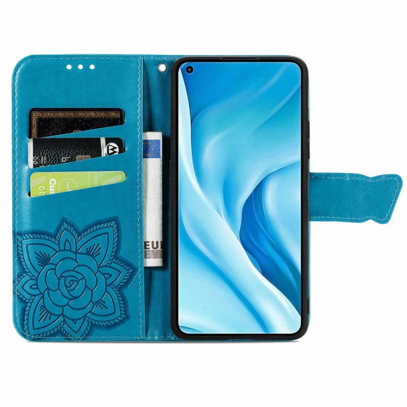 Folio Cover Xiaomi Mi 11 Lite 4G / 5G / 5G NE Mezza Farfalla Azteca