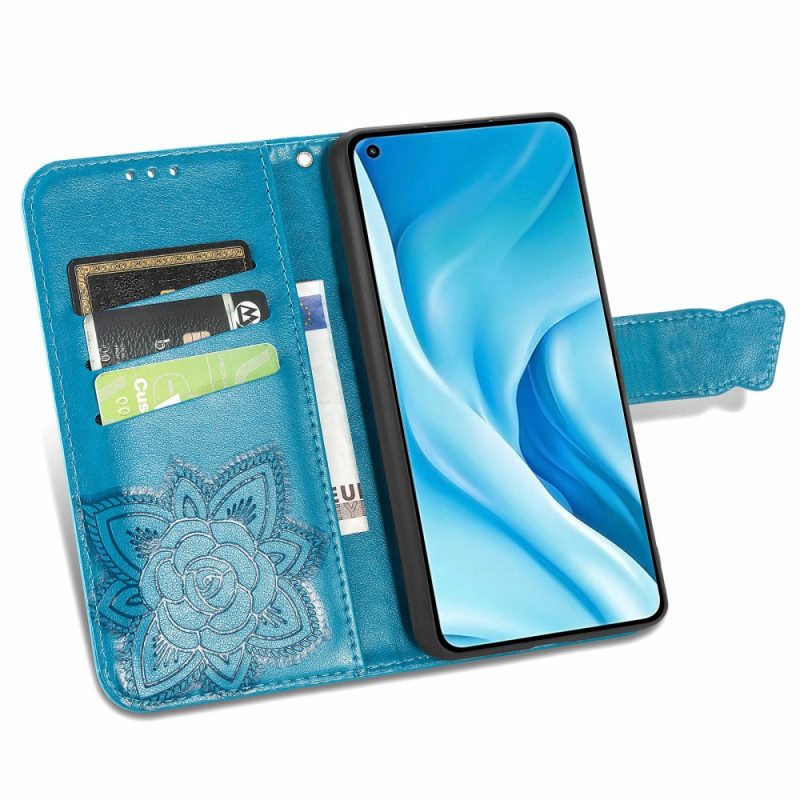 Folio Cover Xiaomi Mi 11 Lite 4G / 5G / 5G NE Mezza Farfalla Azteca