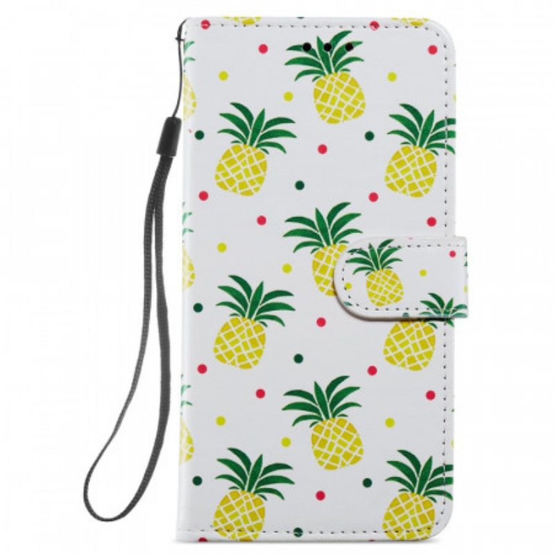 Folio Cover Xiaomi Mi 11 Lite 4G / 5G / 5G NE Più Ananas