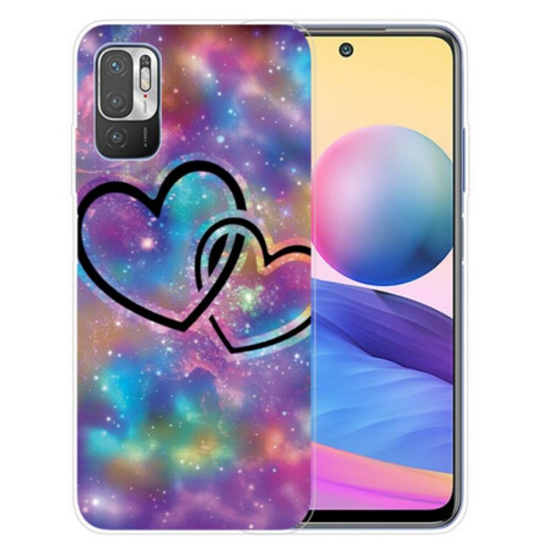 Cover Poco M3 Pro 5G Cuori Incatenati