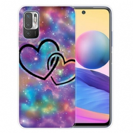 Cover Poco M3 Pro 5G Cuori Incatenati