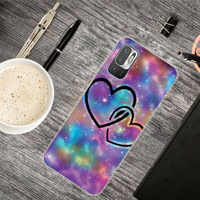 Cover Poco M3 Pro 5G Cuori Incatenati