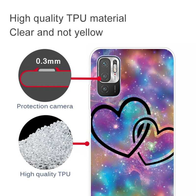 Cover Poco M3 Pro 5G Cuori Incatenati