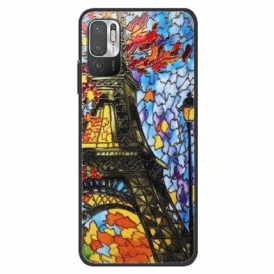 Cover Poco M3 Pro 5G Disegno Della Torre Eiffel