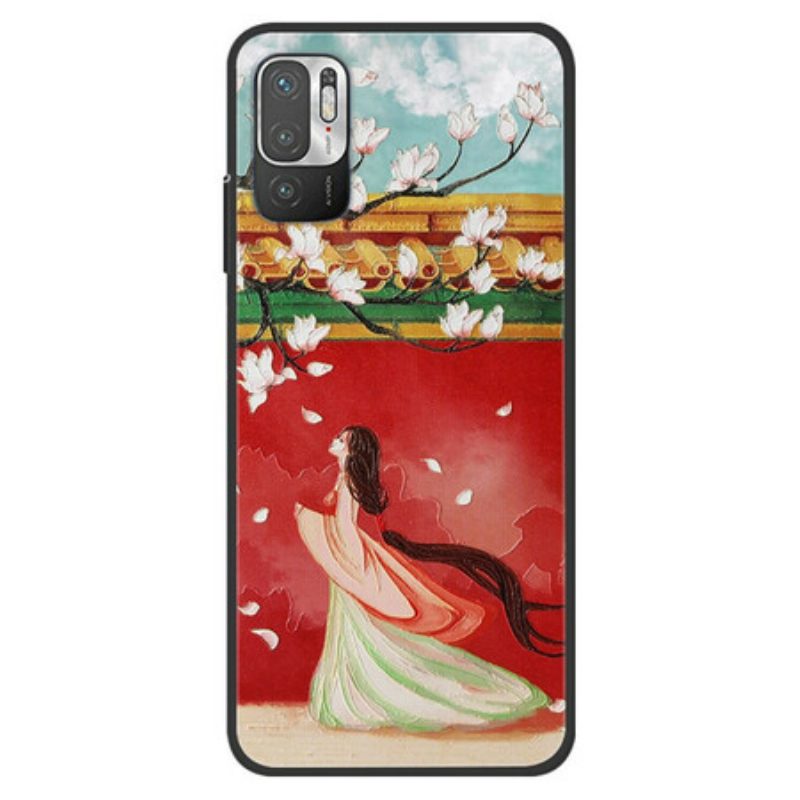 Cover Poco M3 Pro 5G Donna Fiore