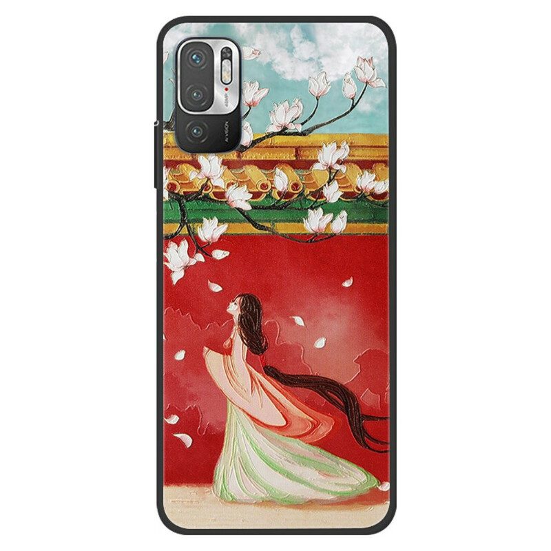 Cover Poco M3 Pro 5G Donna Fiore