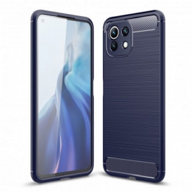 Cover Poco M3 Pro 5G Fibra Di Carbonio Spazzolata