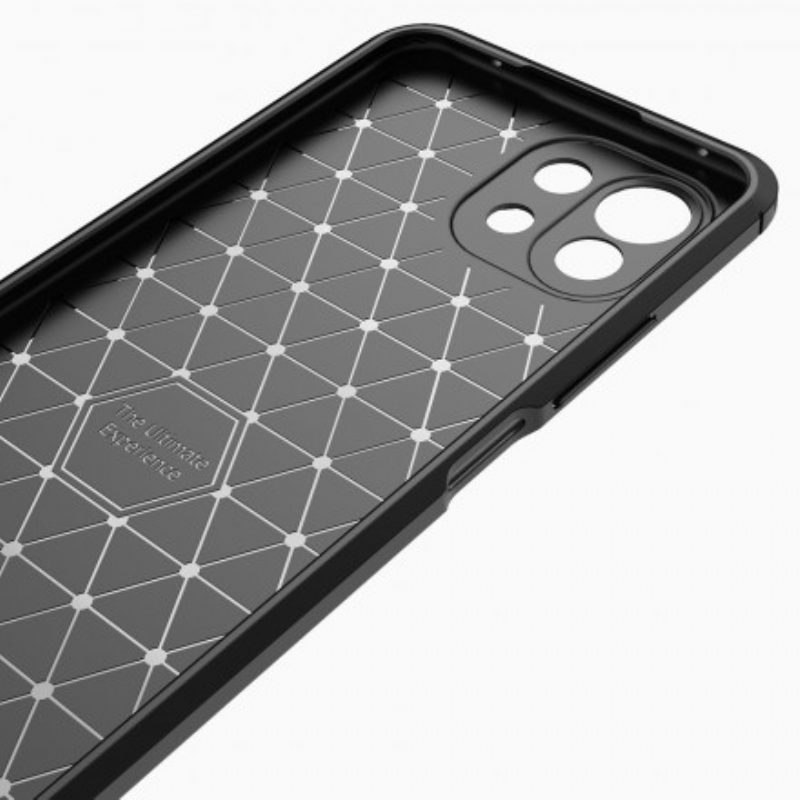 Cover Poco M3 Pro 5G Fibra Di Carbonio Spazzolata